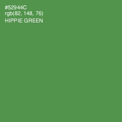 #52944C - Hippie Green Color Image